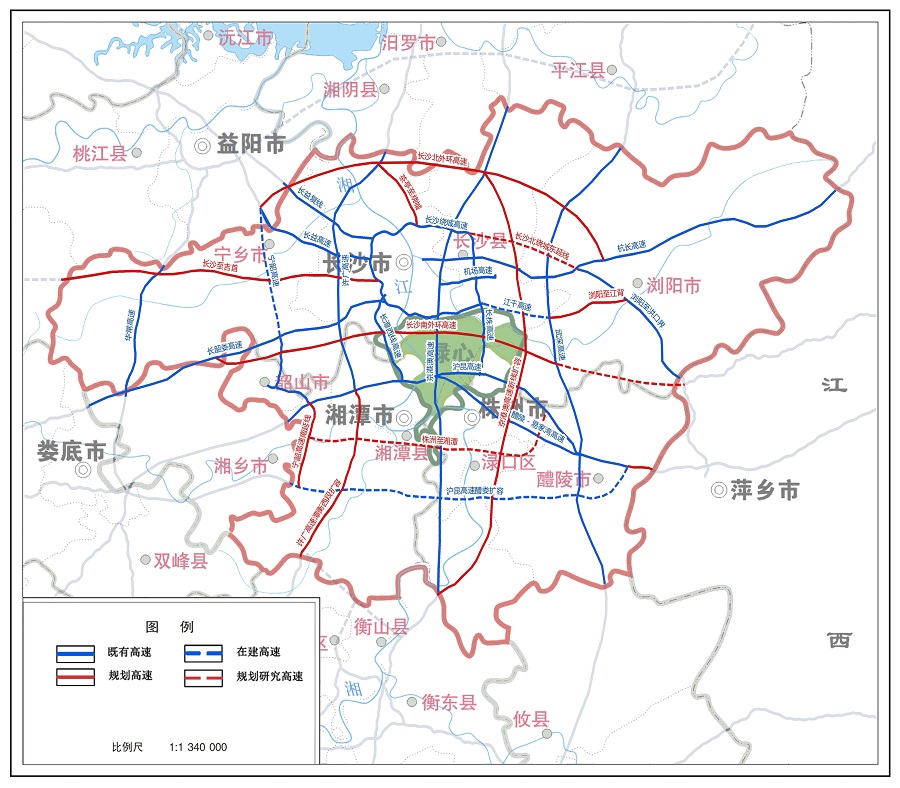 长株潭都市圈规划图片